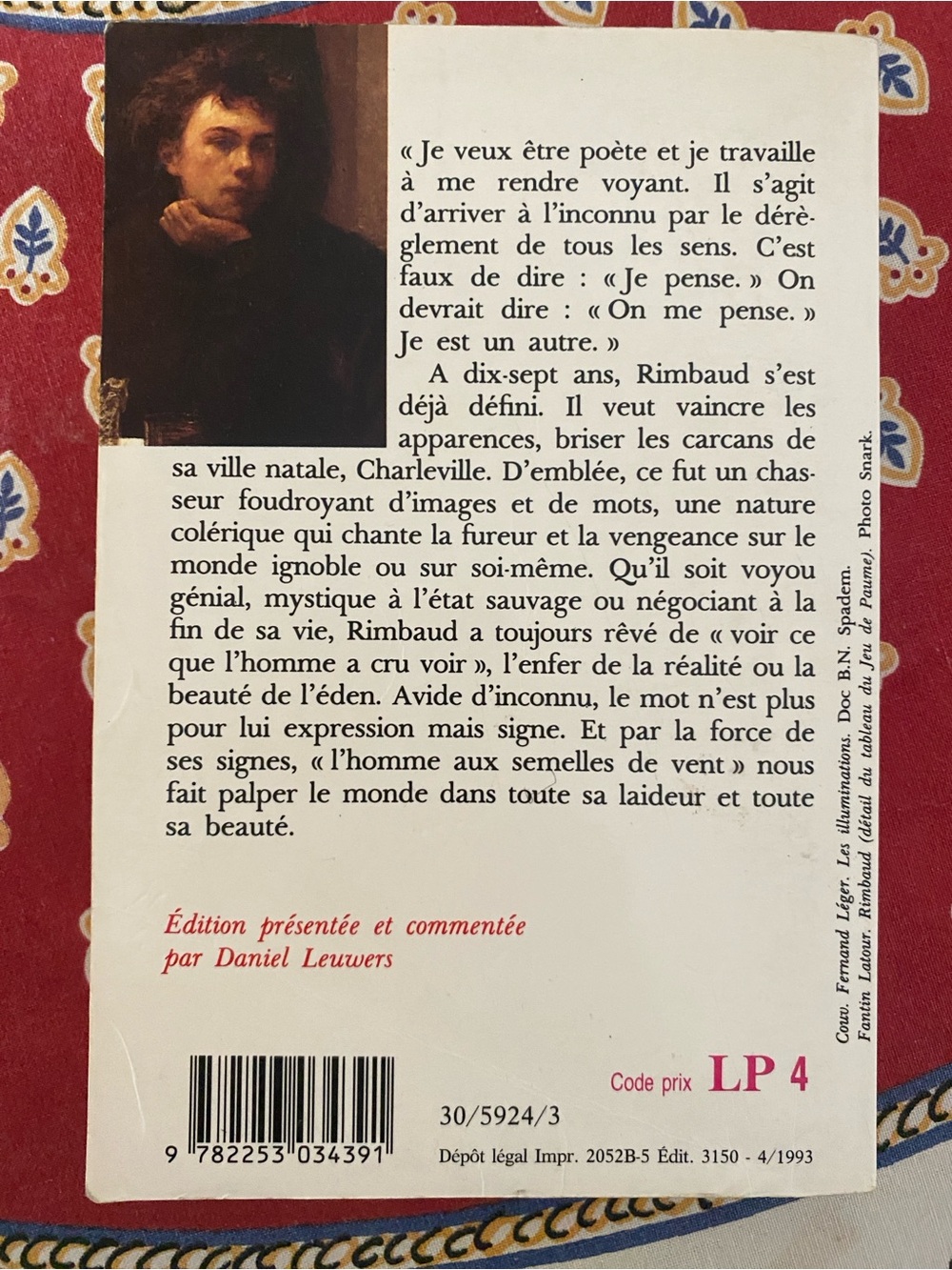 Arthur Rimbaud - 2 French Language Paperbacks - Picture 5 of 16